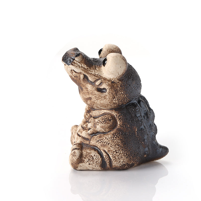 Cute Tea Pet Fine Workmanship Exquisite Delicate Simulated