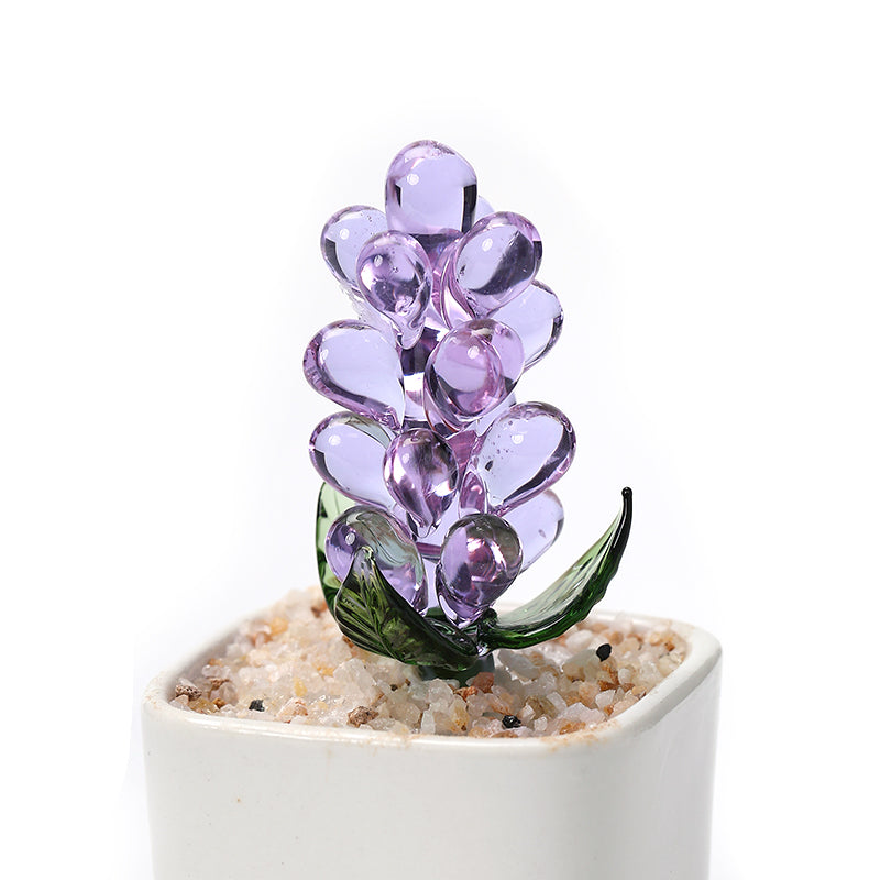 Glazed potted plants modern minimalist style glazed ornaments potted plant pots cactus bell orchid flower