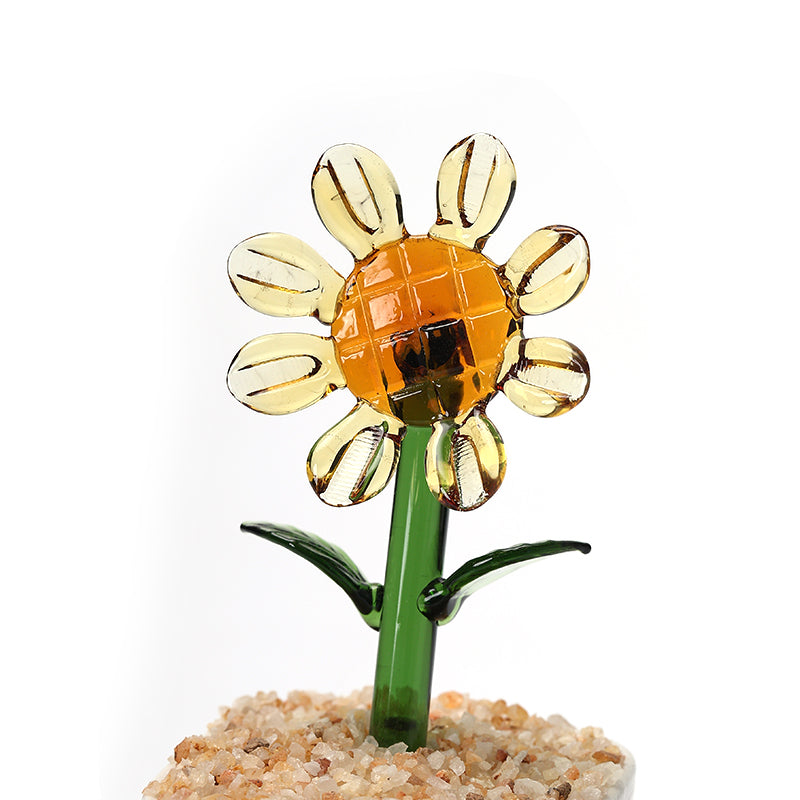 Glazed potted plants modern minimalist style glazed ornaments potted plant pots cactus bell orchid flower