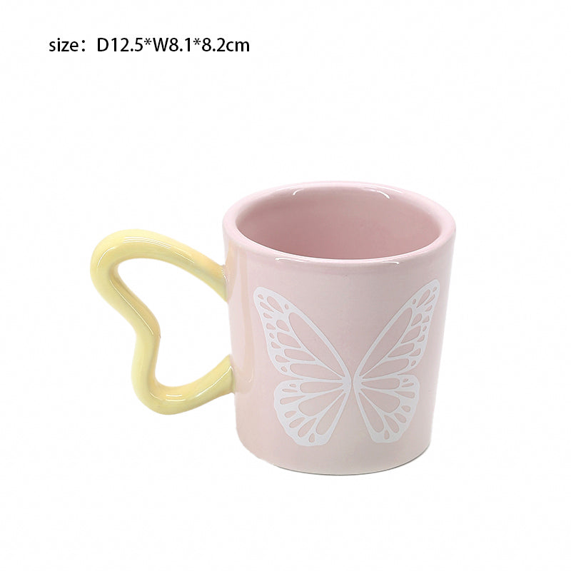Butterfly Tableware Sets Wholesale Butterfly Tableware Design Ceramic Tableware Tableware Sets Luxury Tableware Fine Bone China Plate Dinnerware Set
