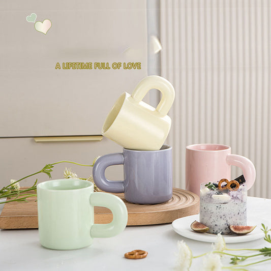 Netflix Wind Drinking Mug Ceramic Household Mug Milk Mug Creative Mug Couple Coffee Mugs