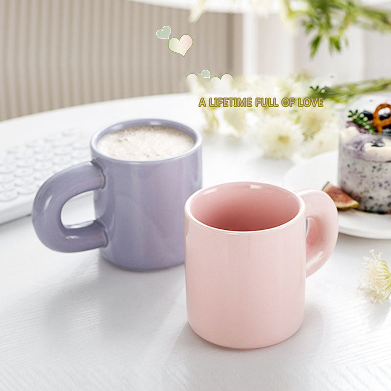 Netflix Wind Drinking Mug Ceramic Household Mug Milk Mug Creative Mug Couple Coffee Mugs