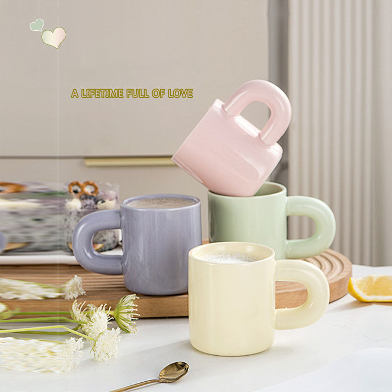 Netflix Wind Drinking Mug Ceramic Household Mug Milk Mug Creative Mug Couple Coffee Mugs