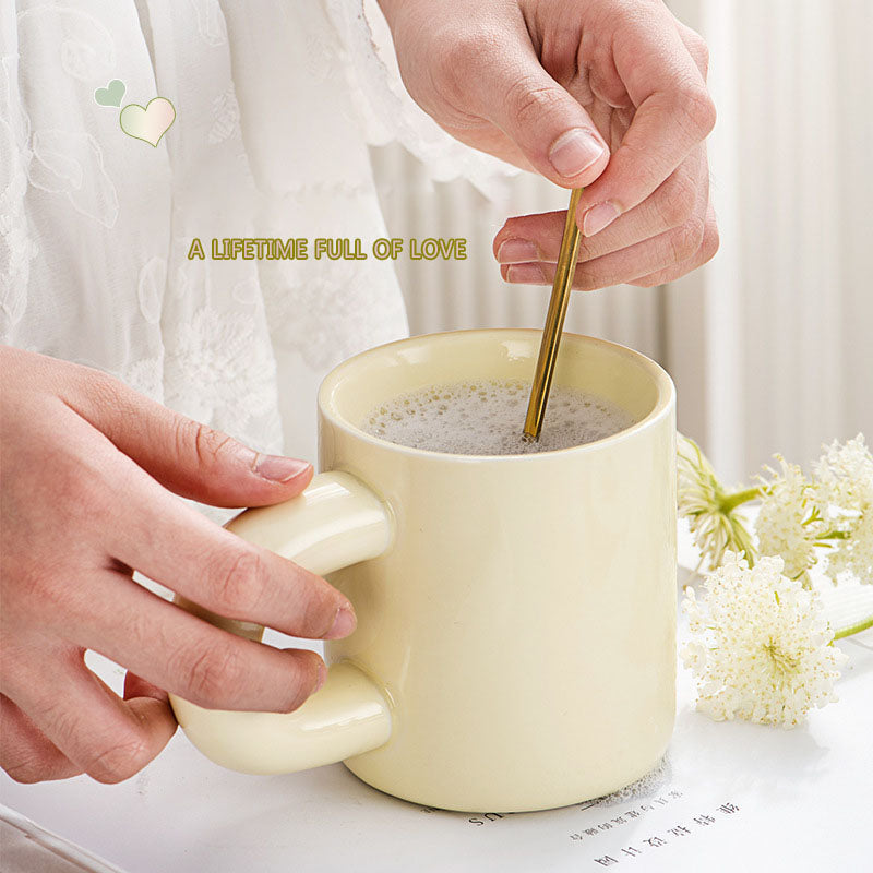 Netflix Wind Drinking Mug Ceramic Household Mug Milk Mug Creative Mug Couple Coffee Mugs