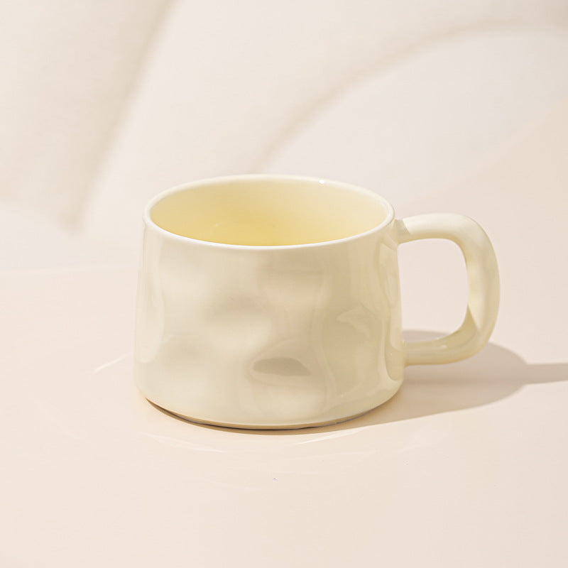 Ceramic Coffee Mug Exquisite Mug Afternoon Tea Cup Tea Cup Couple Cup Saucer French Female High-value Cup Gift