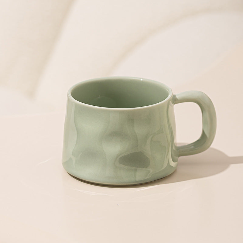 Ceramic Coffee Mug Exquisite Mug Afternoon Tea Cup Tea Cup Couple Cup Saucer French Female High-value Cup Gift