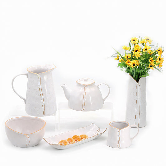 Ceramic Dinnerware Set  Tableware  Ceramic Vase Kitchenware