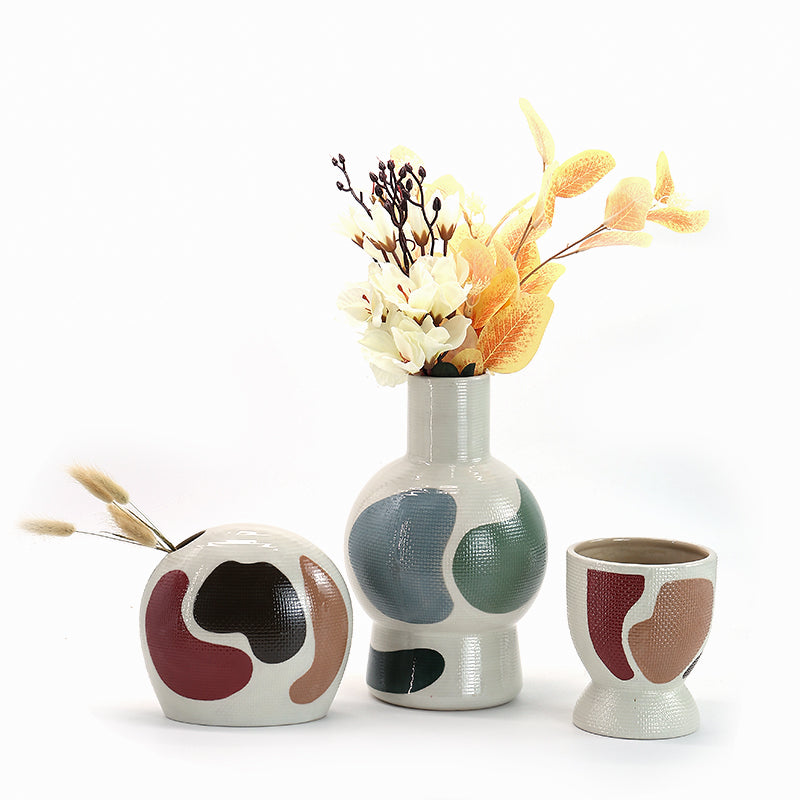 Ceramic vase beautiful modern craft vase