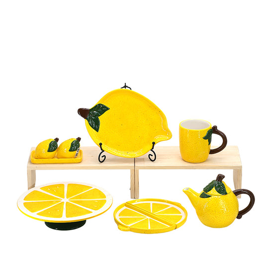 2023 Inexpensive Creative Promotional Gifts Ceramic Coffee & Tea Mug Tableware Set Fruit & Lemon Mugs