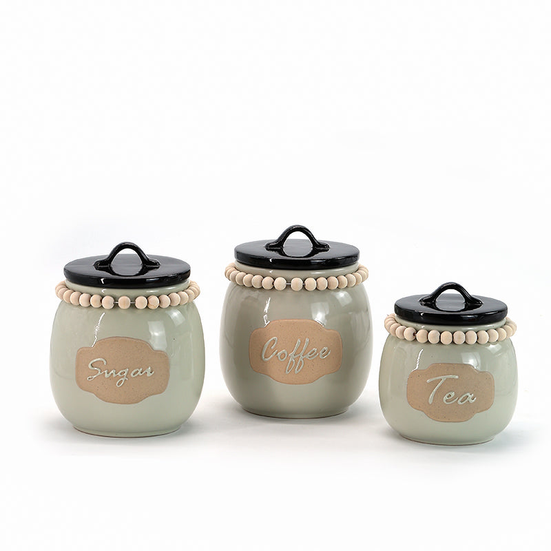 Ceramic Storage Jar Kitchen Utensils Cutlery Set Kitchenware