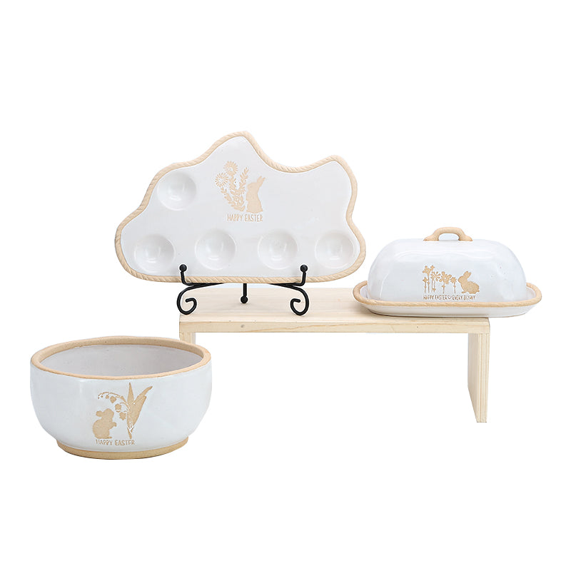 Ceramic Tableware Set Collection Kitchenware Ceramic Speciality Ceramic vase Rabbit Series