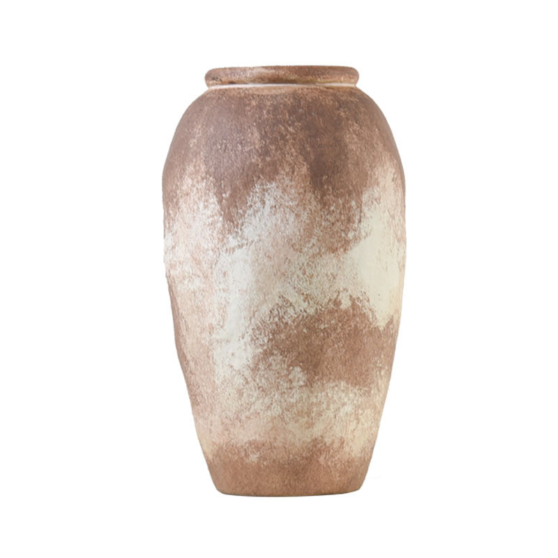 Rustic Handmade Pottery Flower Pot Ceramic Vase For Home Decoration Antique Ceramic Combination Vase Arrangement for Home Decoration