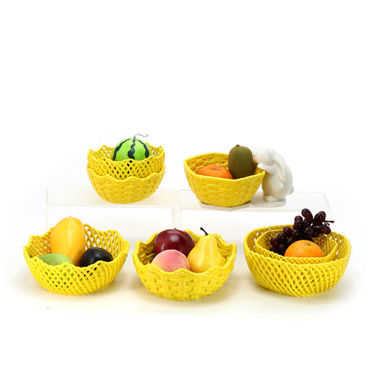 wl Fruit Basket for Kitchen Countertop, Fruit Bowl Kitchen  Storage Basket, Fruit and Vegetable Rack for Kitchen Countertop or Dining  Table Home Decor Centre Piece