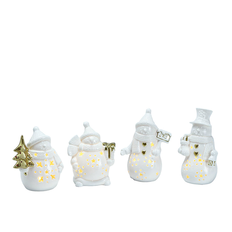 wholesale ceramics Christmas ornament villagehouses Christmas tree home Decorations