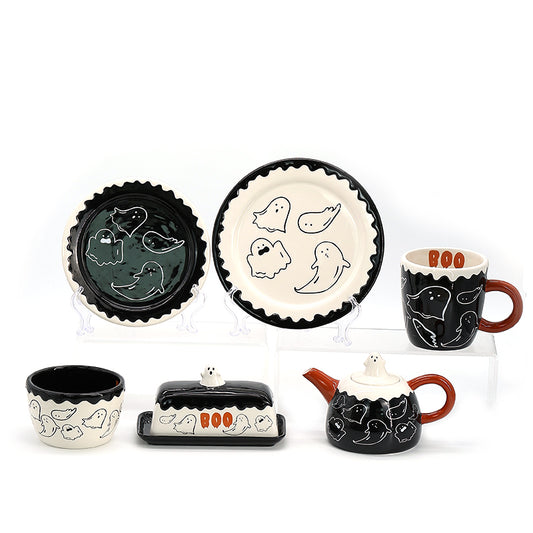 Ceramic Dinnerware Set Halloween Series