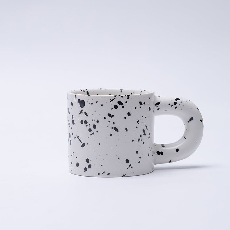Multi-Colour Gradient Ceramic Mug Creative Ins Fashion Pearl Surface Luxury Scandinavian Modern Ceramic Coffee Cup Mugs
