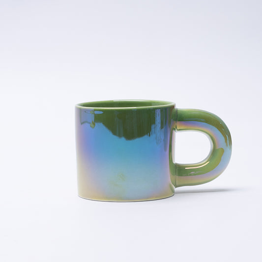 Multi-Colour Gradient Ceramic Mug Creative Ins Fashion Pearl Surface Luxury Scandinavian Modern Ceramic Coffee Cup Mugs
