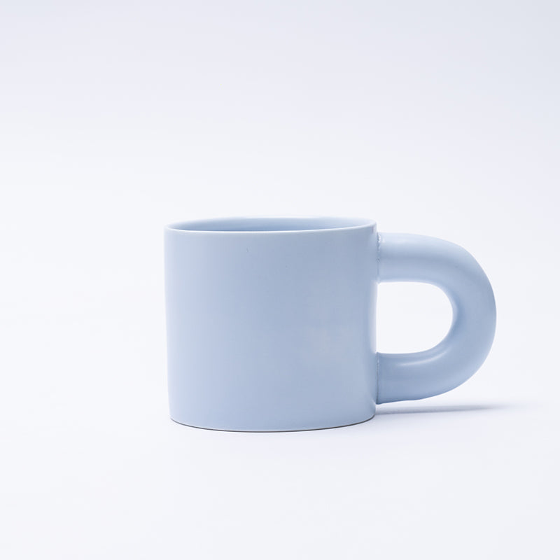 Multi-Colour Gradient Ceramic Mug Creative Ins Fashion Pearl Surface Luxury Scandinavian Modern Ceramic Coffee Cup Mugs