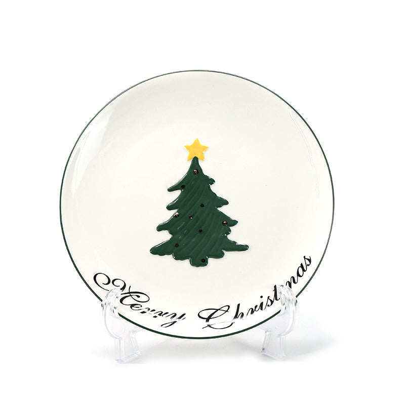 Ceramic tableware set Christmas series kitchen supplies ceramic kitchenware