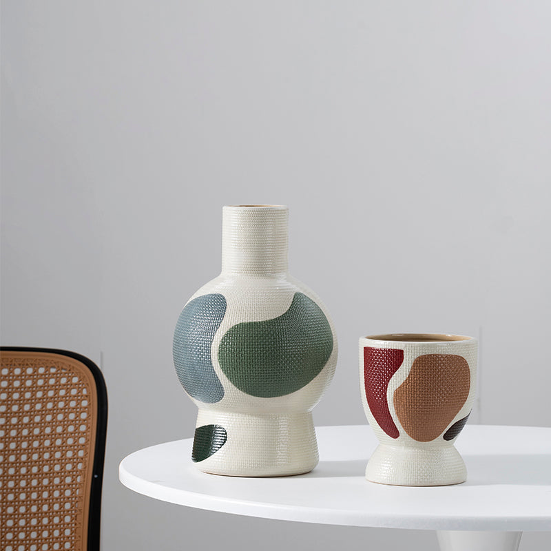 Ceramic vase beautiful modern craft vase