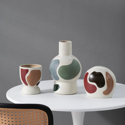 Ceramic vase beautiful modern craft vase