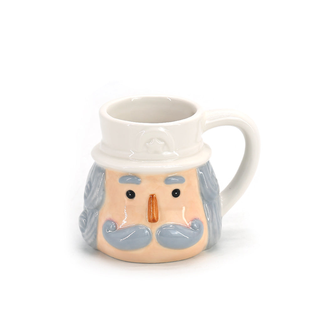 Custom Hand Paint Cups Handmade Ceramic Santa Xmas Christmas Nutcracker Mugs