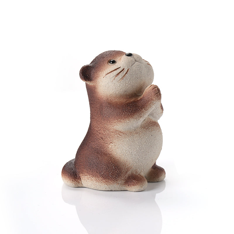 Cute Tea Pet Fine Workmanship Exquisite Delicate Simulated
