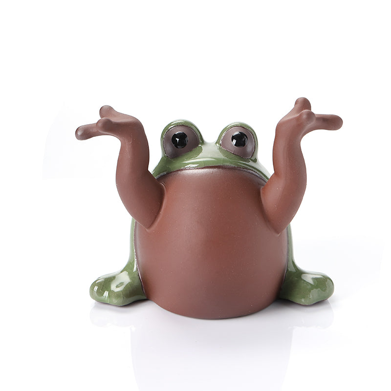 Cute Tea Pet Fine Workmanship Exquisite Delicate Simulated