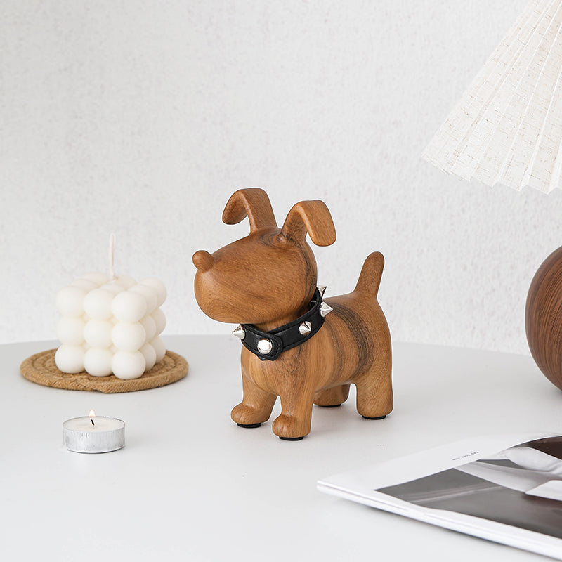 Ceramic Puppy Ornament Ceramic Puppy Decoration Novelty Ceramic Decoration Art Dog Creative Gifts Crafts Ceramic Puppy Statue Antique Ceramic Figurine