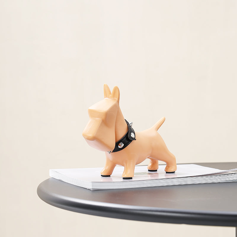 Ceramic Puppy Decoration Novelty Ceramic Decoration Art Dog Creative Gifts Crafts Ceramic Puppy Statue Antique Ceramic Figurine