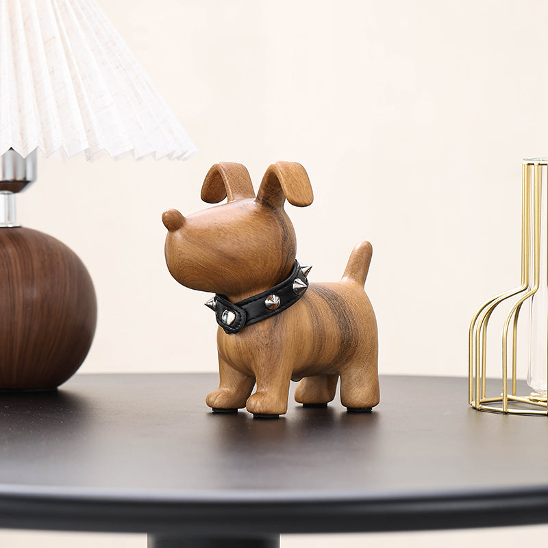 Ceramic Puppy Ornament Ceramic Puppy Decoration Novelty Ceramic Decoration Art Dog Creative Gifts Crafts Ceramic Puppy Statue Antique Ceramic Figurine
