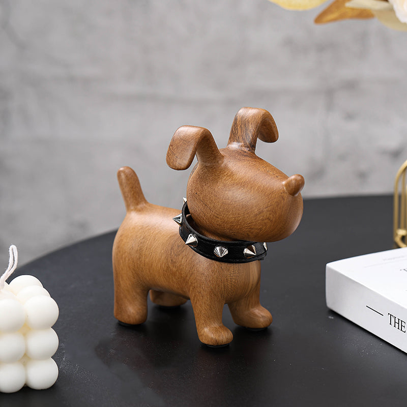 Ceramic Puppy Ornament Ceramic Puppy Decoration Novelty Ceramic Decoration Art Dog Creative Gifts Crafts Ceramic Puppy Statue Antique Ceramic Figurine