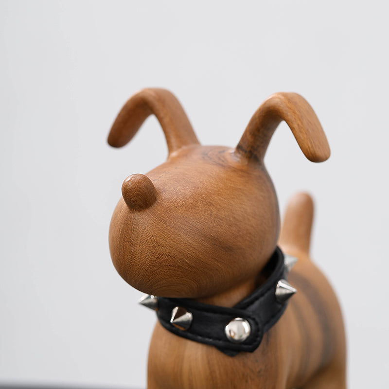 Ceramic Puppy Ornament Ceramic Puppy Decoration Novelty Ceramic Decoration Art Dog Creative Gifts Crafts Ceramic Puppy Statue Antique Ceramic Figurine