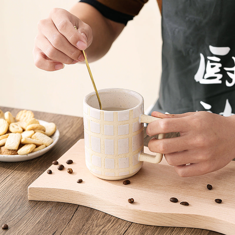 Large Capacity Ceramic Coffee Mug Porcelain Water Oats Milk Tea Cup Gift Set for Office  Top Selling Customized Mug Coffee Glasses Coffee Mug