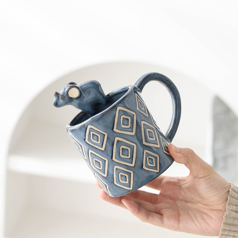 Ceramic Mug Handmade Travel Coffee Mug Creative Ceramic Coffee Travel Mug Ceramic Travel Coffee Mug Ceramic Coffee Mug Personalised Ceramic Mugs
