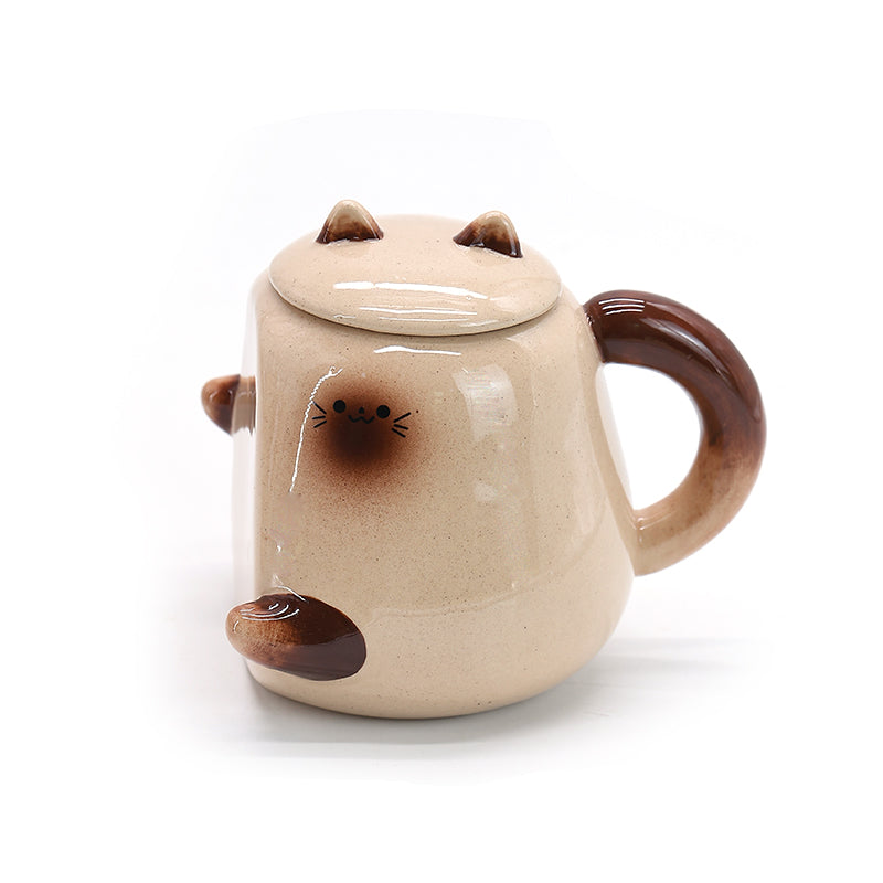 Creative Hugging Ceramic Cup Set Gift Practical Cute Couple Cup Gift Box Personalized Mug