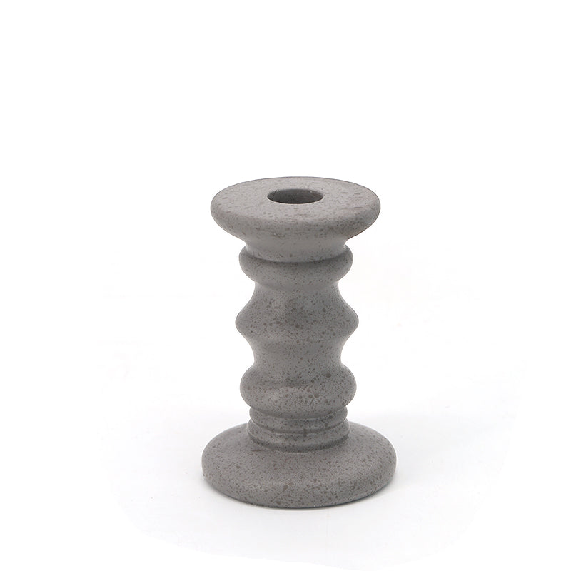 Set of 5 Ceramic Candle Holders,Minimalist Style, Candle Burning Display Holder,for for Home Decorations, Wedding Parties, Festival Celebrations.