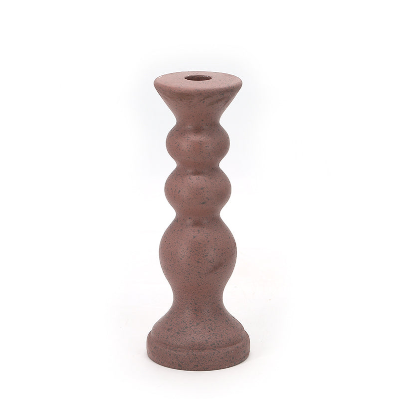 Ceramic Candle Holders Set of 5, Creative Modern Knot Candlestick Holder Set, Table Centerpiece Taper Candle Holders Desktop Decoration for Home Decor, Wedding, Dinning, Party