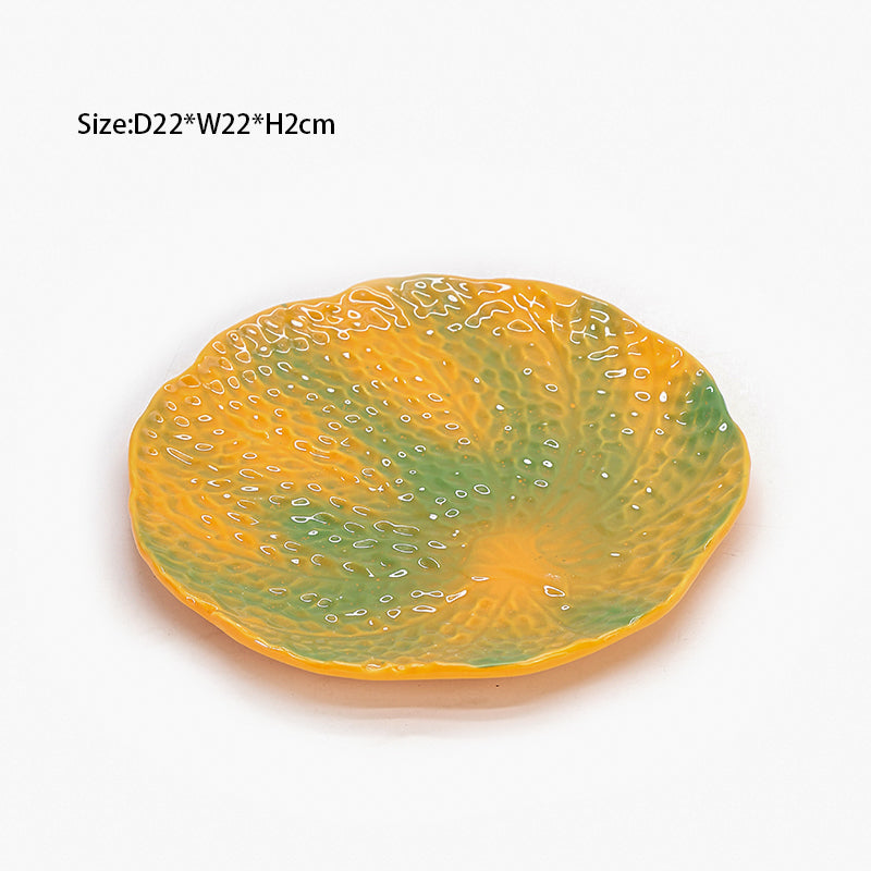 Pumpkin Cutlery Set Modern Kitchen Cutlery Set Luxury pumpkin shape pumpkin colour high quality ceramic