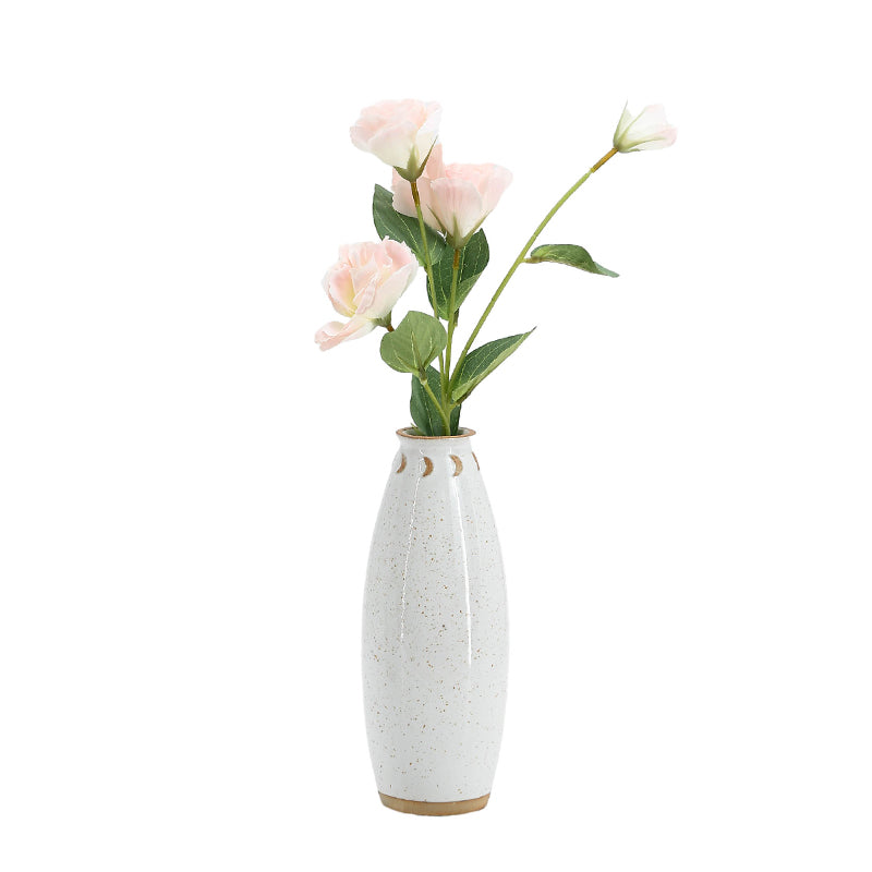 Ceramic flower pot and vase series Nordic style modern ceramic vase living room black white ceramic dry flower decorations vase ornaments