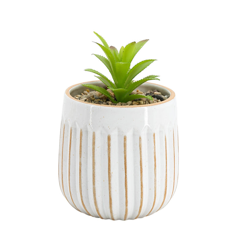 Ceramic flower pot and vase series Nordic style modern ceramic vase living room black white ceramic dry flower decorations vase ornaments