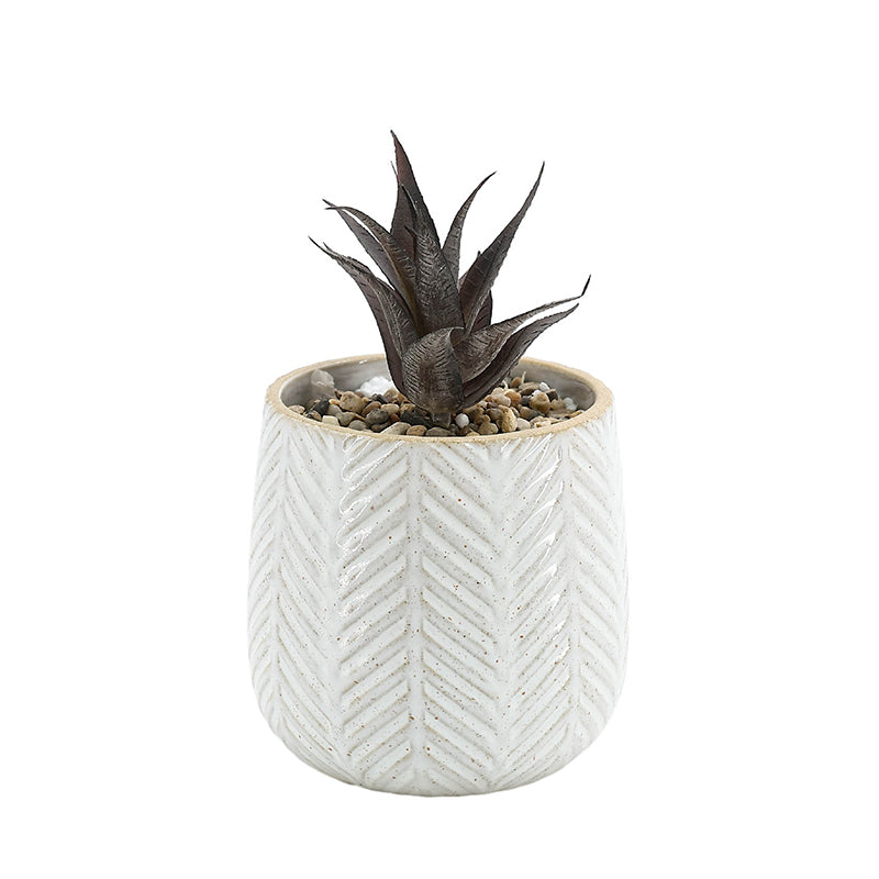Ceramic flower pot and vase series Nordic style modern ceramic vase living room black white ceramic dry flower decorations vase ornaments