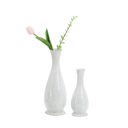 Ceramic vase  Scandinavian Modern Round Small Planter Ceramic Plant Flower