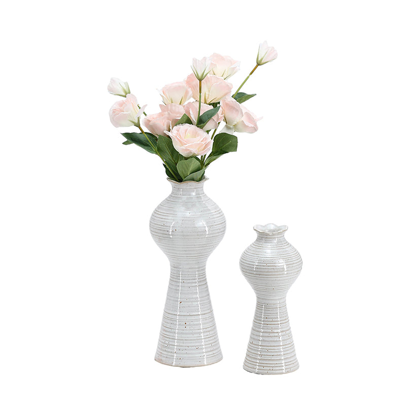 Ceramic vase  Scandinavian Modern Round Small Planter Ceramic Plant Flower