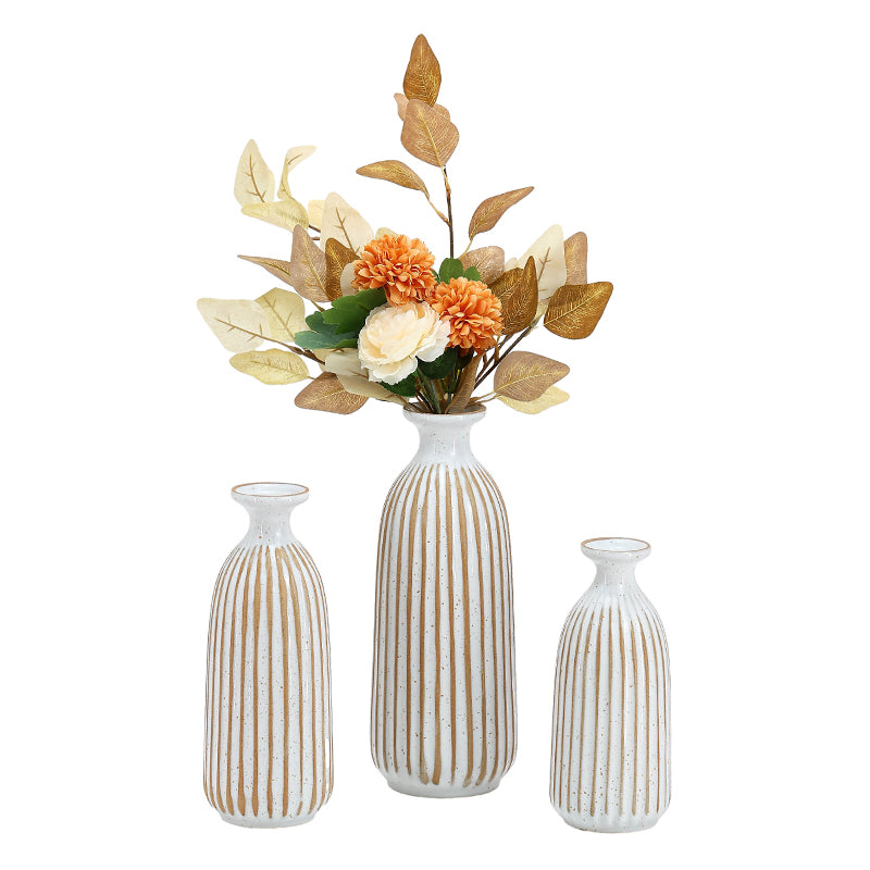 Ceramic vase  Scandinavian Modern Round Small Planter Ceramic Plant Flower