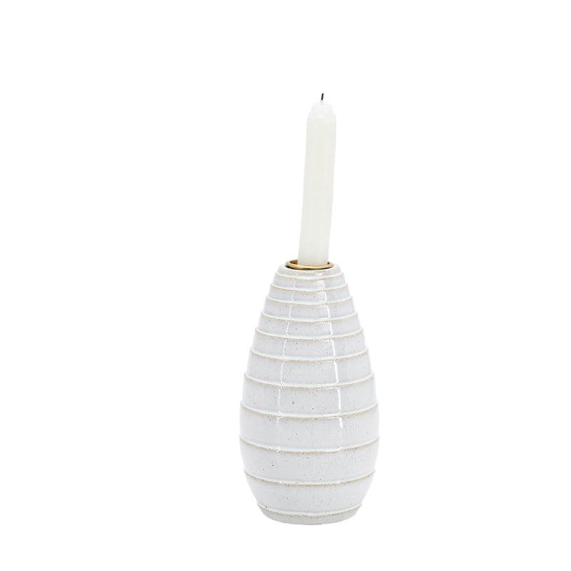 Ceramic dinner plate European candlestick creative candlelight dinner props wedding decoration tabletop candlestick