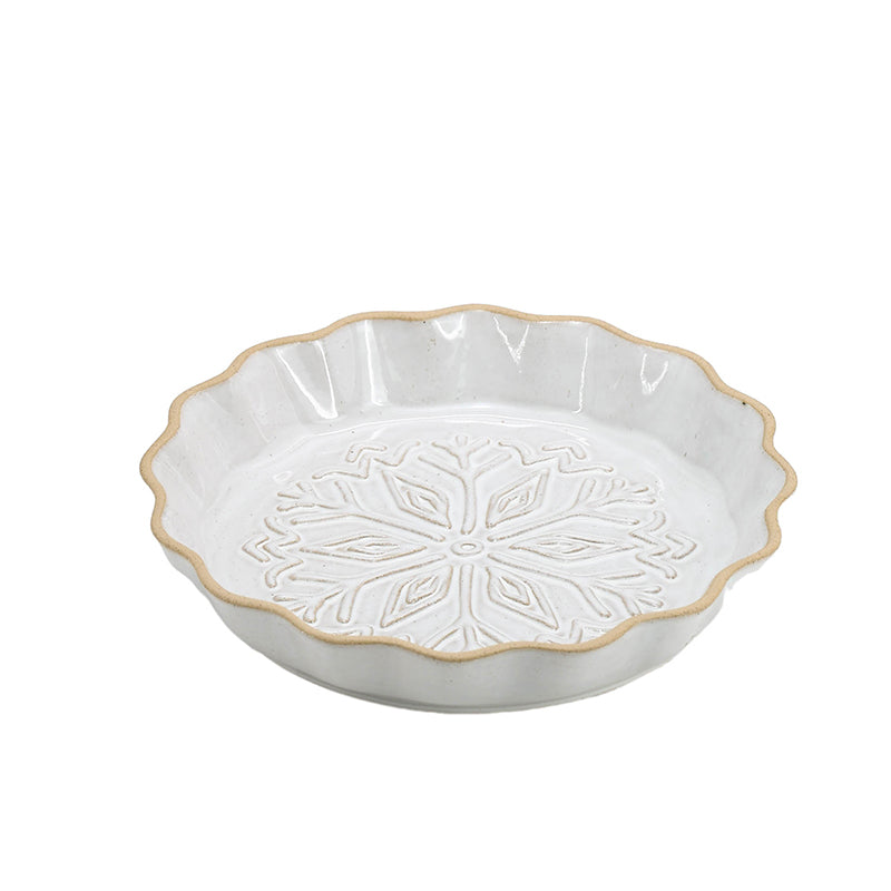 Ceramic dinner plate European candlestick creative candlelight dinner props wedding decoration tabletop candlestick