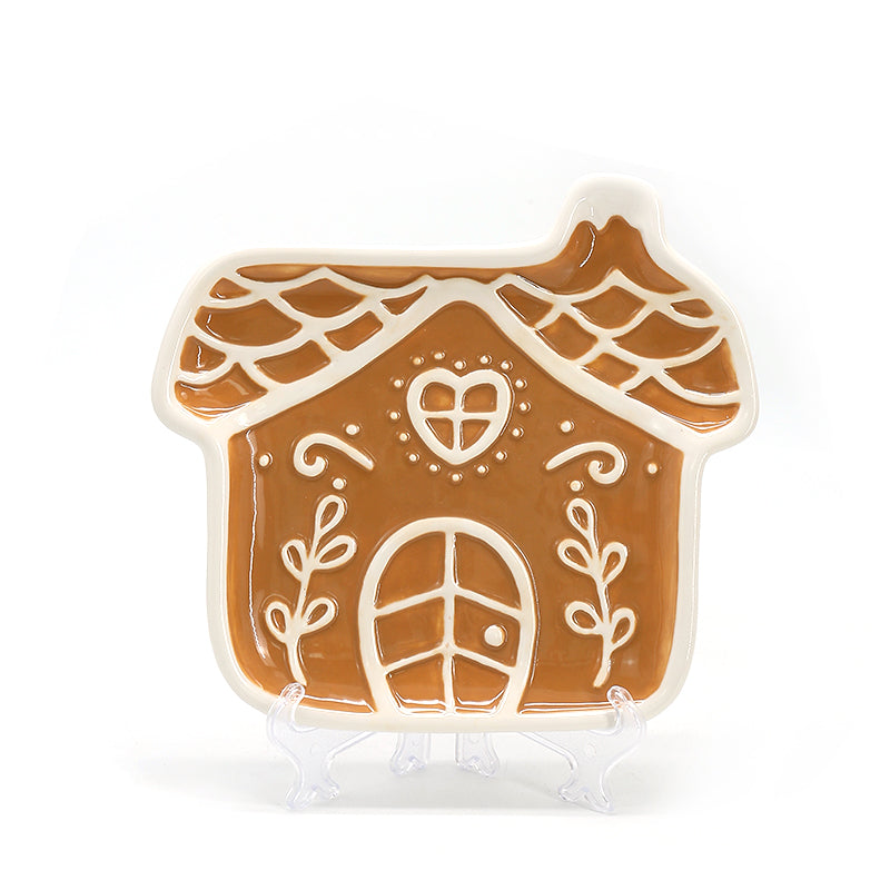 Ceramic Dinnerware Set Christmas Gingerbread House Series Ceramic Cups Ceramic Supplies Tableware Kitchenware