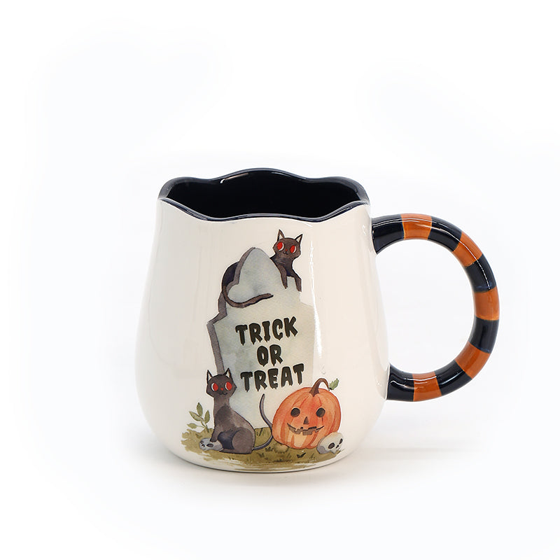 Ceramic Dinnerware Set Halloween Dinner Plate Cake Plate Kitchenware