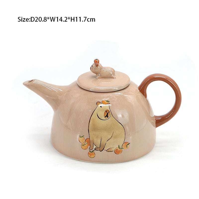 Kapybara Dinnerware Set Hot selling sets tableware dinnerware dinner set for luxury china dishes set melamine plastic plates sets dinner set plates and bowls with spoon and tea cup